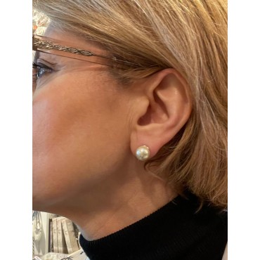 PERLE Nacrée 10 mm- Francine BRAMLI Paris Bijoux