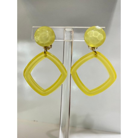 ZINA Jaune - Francine BRAMLI Paris Bijoux