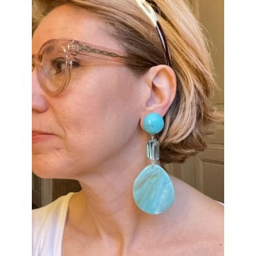 KOSINA Turquoise - Francine BRAMLI Paris