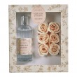 SUBLIME JASMIN Coffret eau de toilette 100 ml et roses de savon parfumées - MATHILDE M