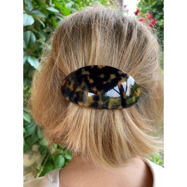 Barrette ANDREA écaille Tokyo - FRANCINE BRAMLI Paris