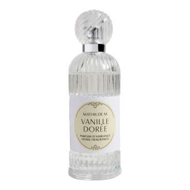 Parfum d'ambiance VANILLE DOREE 100ml - MATHILDE M