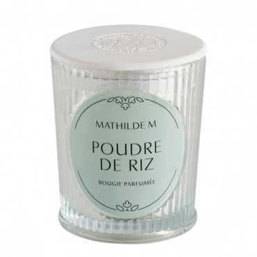 Bougie POUDRE de RIZ 145g - MATHILDE M